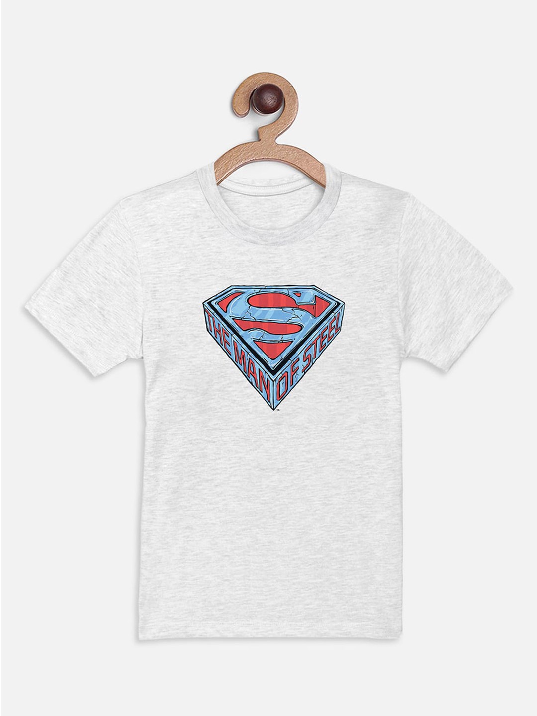 

Kids Ville Superman featured Grey Tshirt for Boys