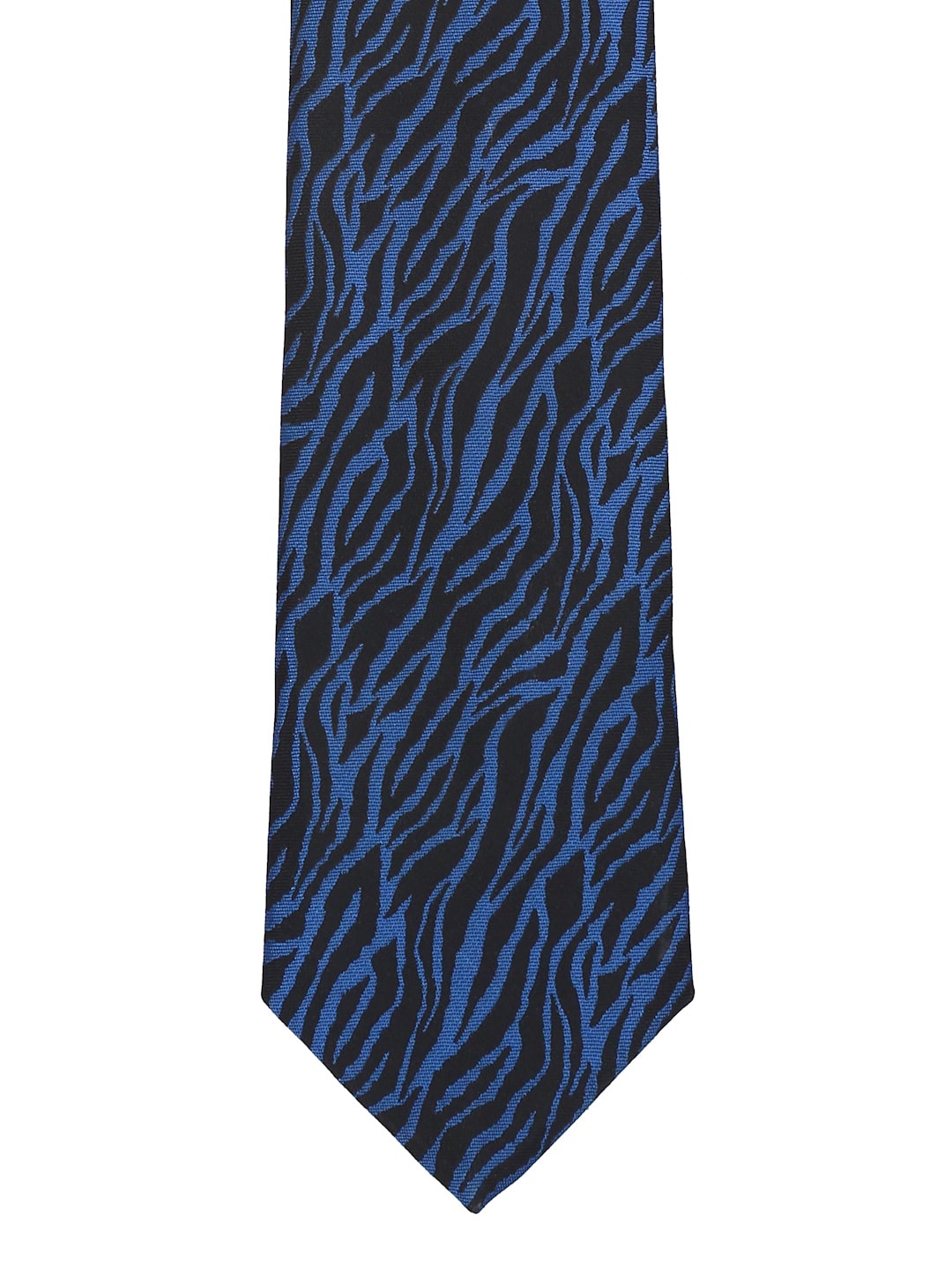 

Alvaro Castagnino Blue & Black Printed Broad Tie
