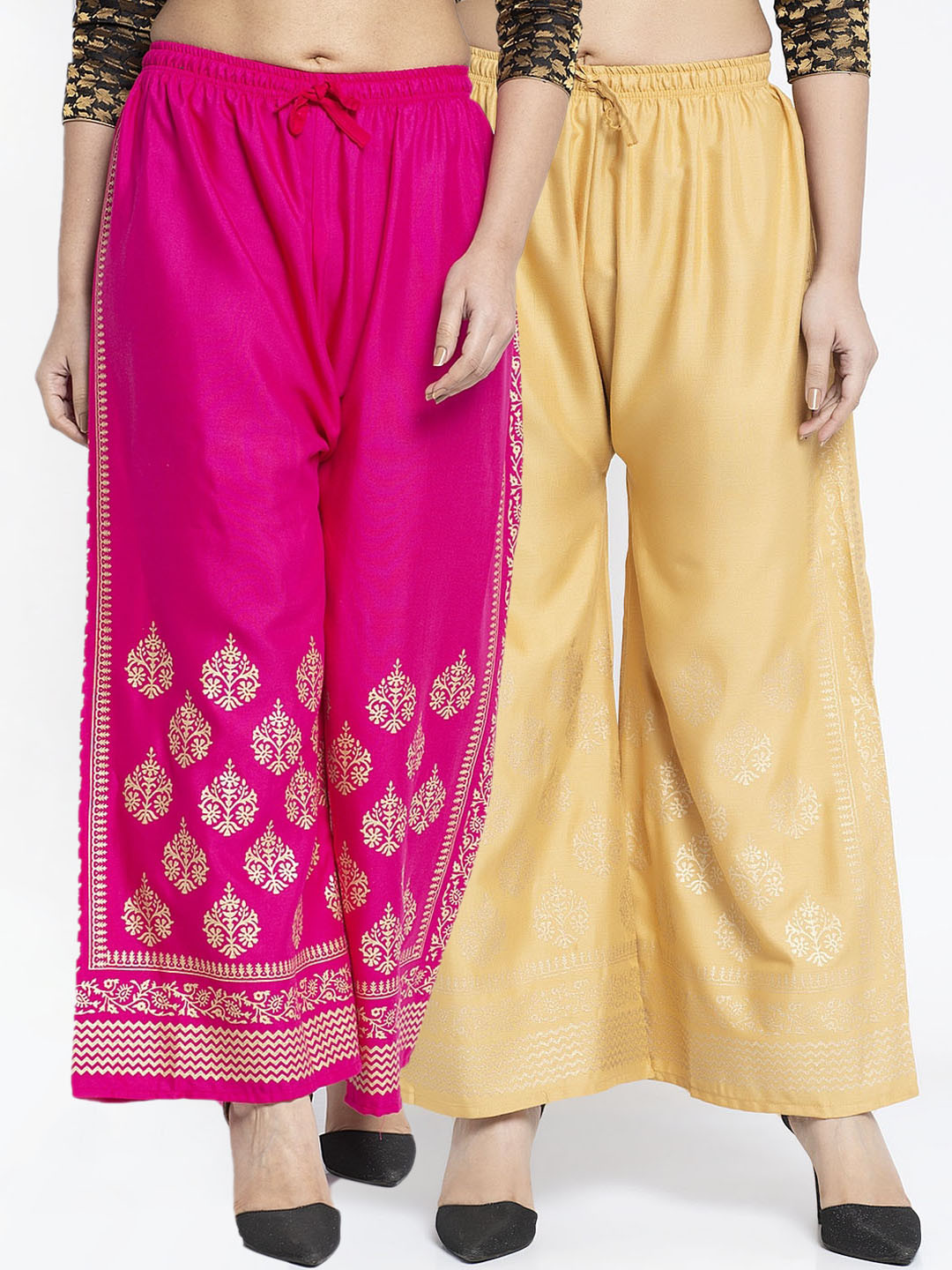 

GRACIT Women Pink Printed