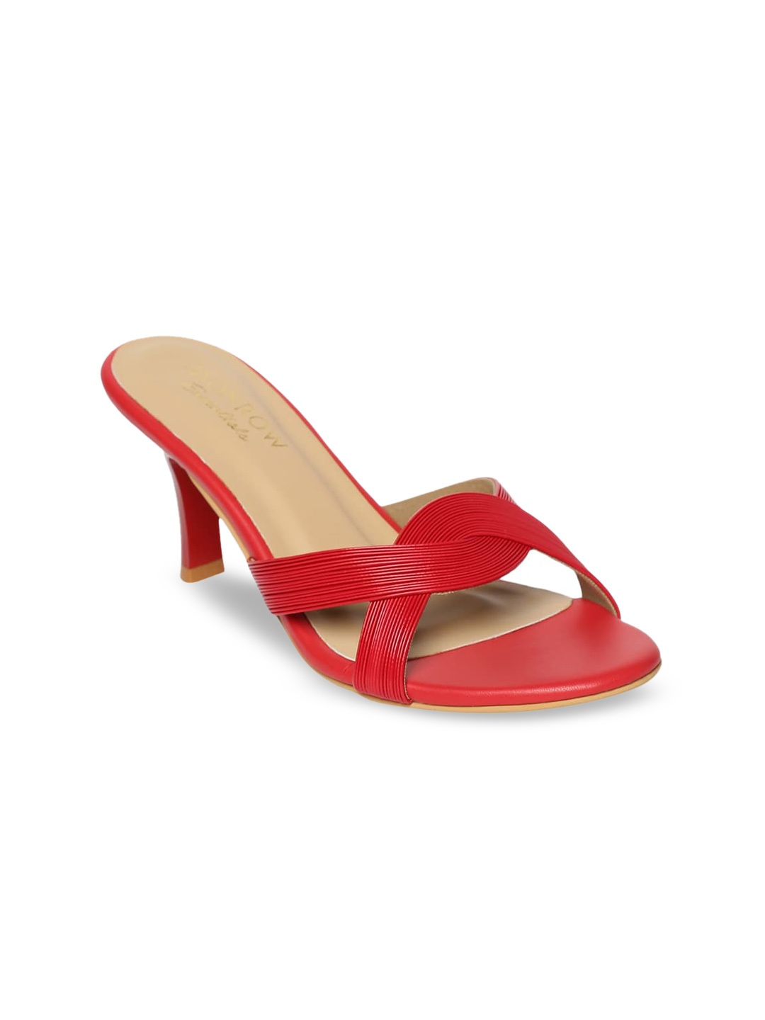 

Monrow Women Red Solid Kitten Heels