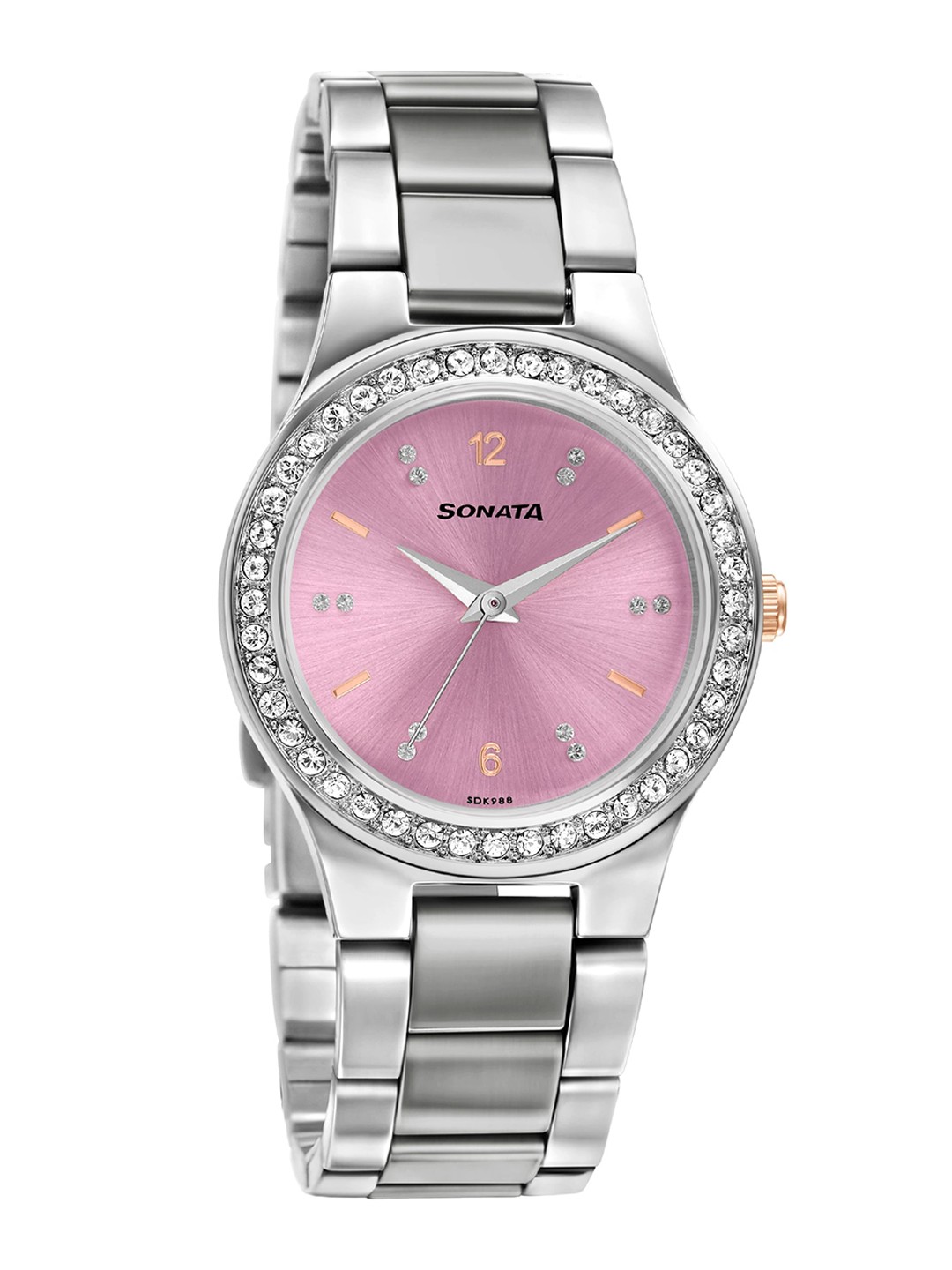 

Sonata Women Pink Analogue Watch 87034KM03
