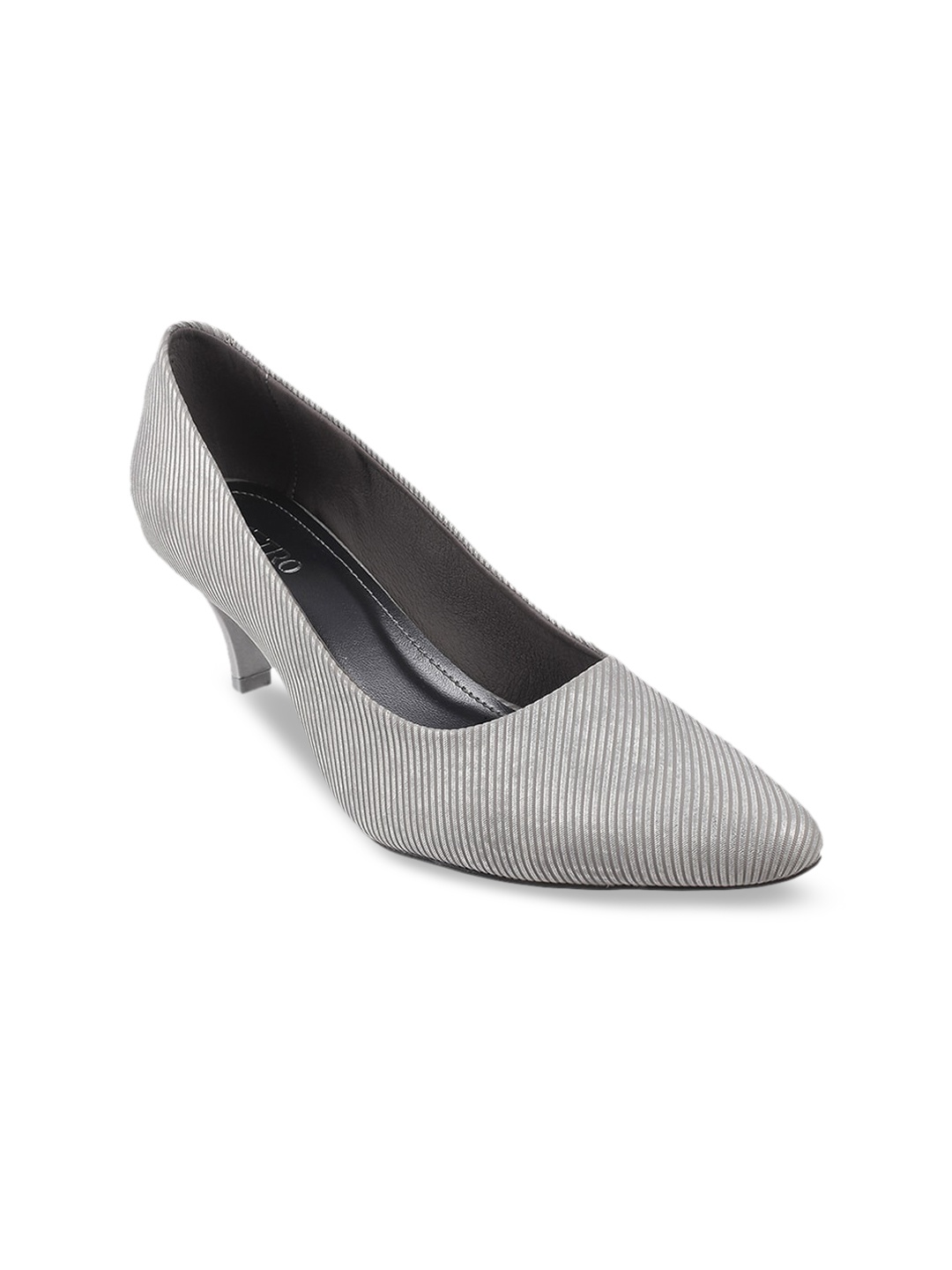 

Metro Women Grey Textured Pumps