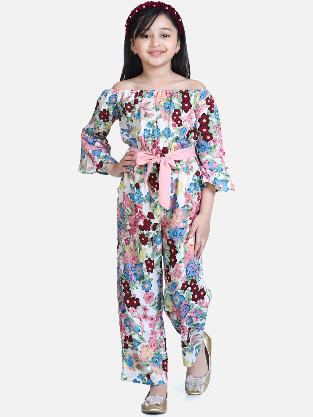 

StyleStone Girls Multicoloured Printed Jumpsuit, Multi