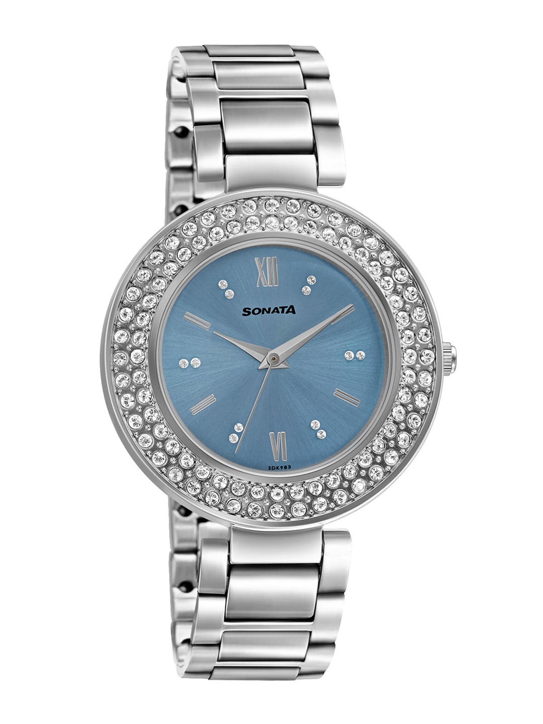 

Sonata Women Blue & Silver-Toned Analogue Watch 87033SM02