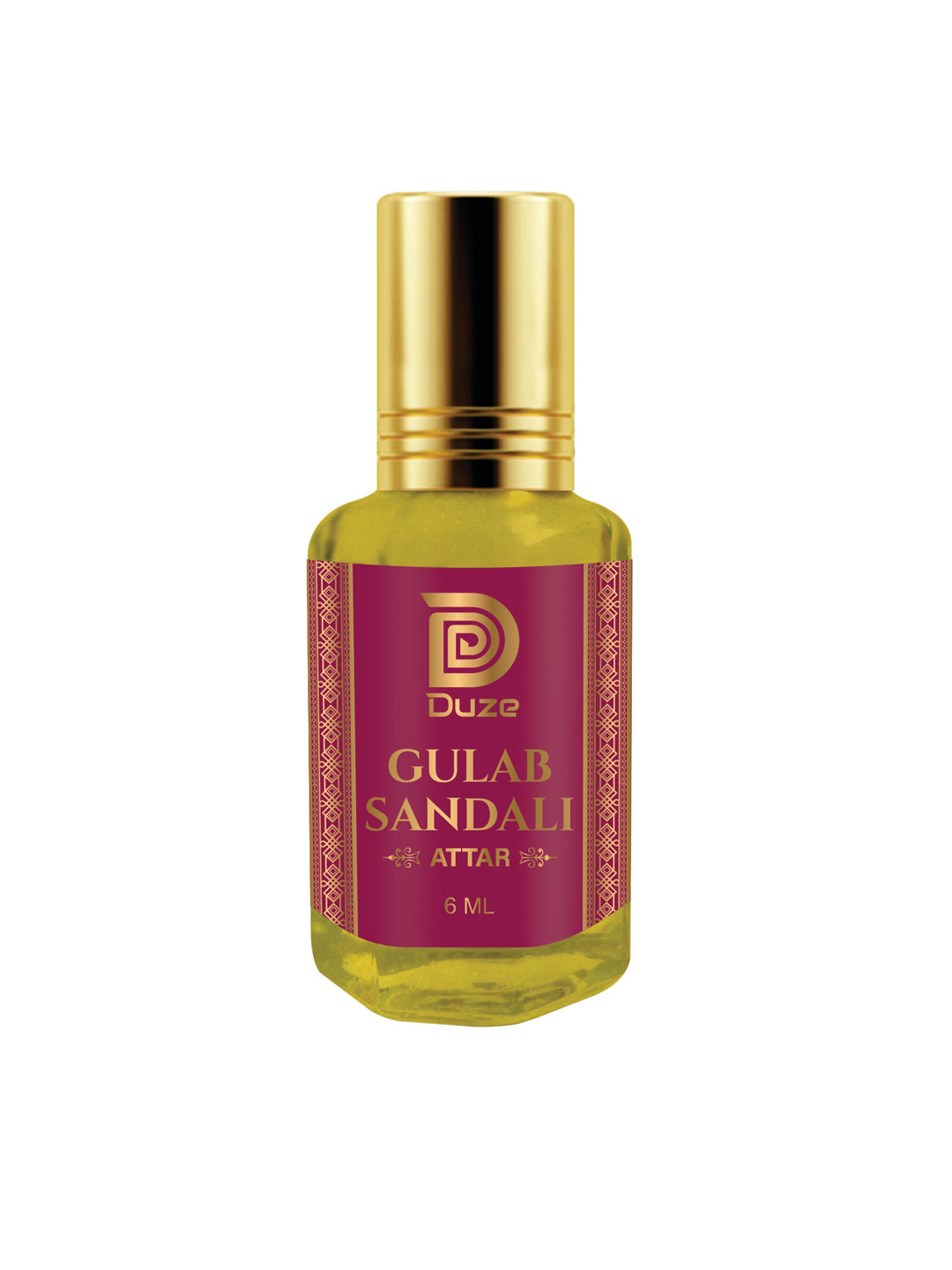 

Duze Natural Gulab Sandali Attar 6 ml, Yellow