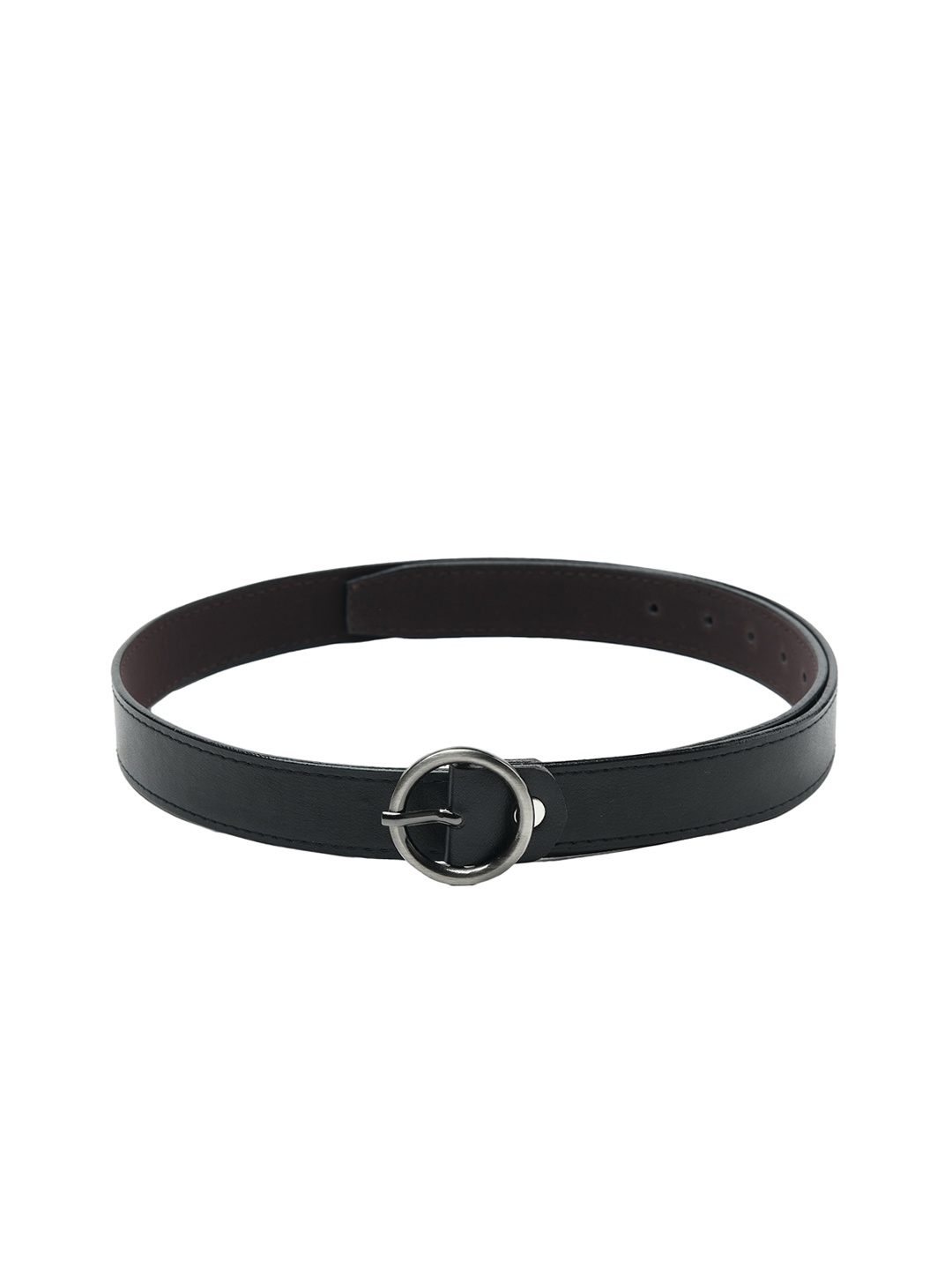 

WINSOME DEAL Women Black Solid Belt