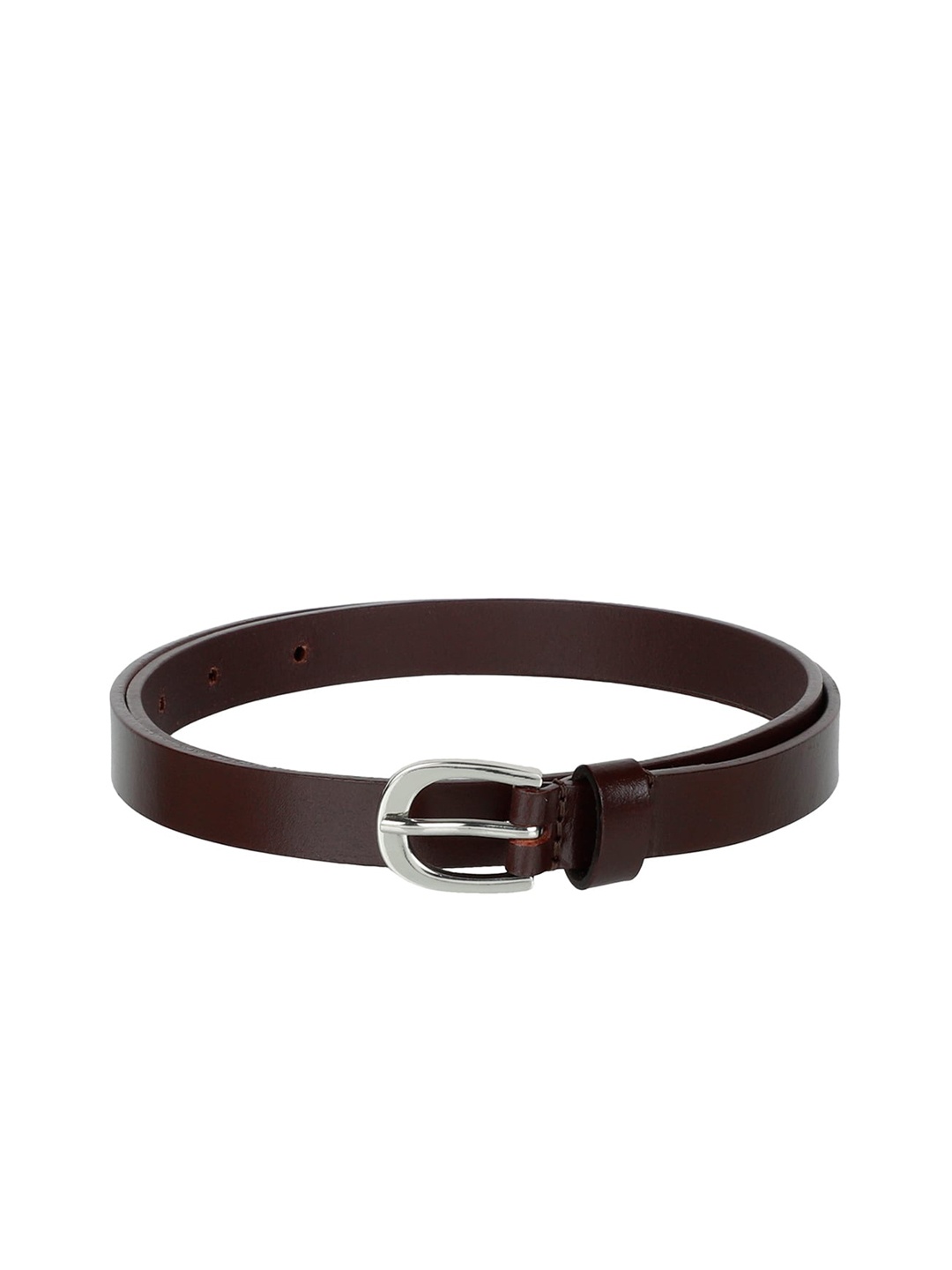 

Aditi Wasan Women Brown Solid Genuine Leather Belt