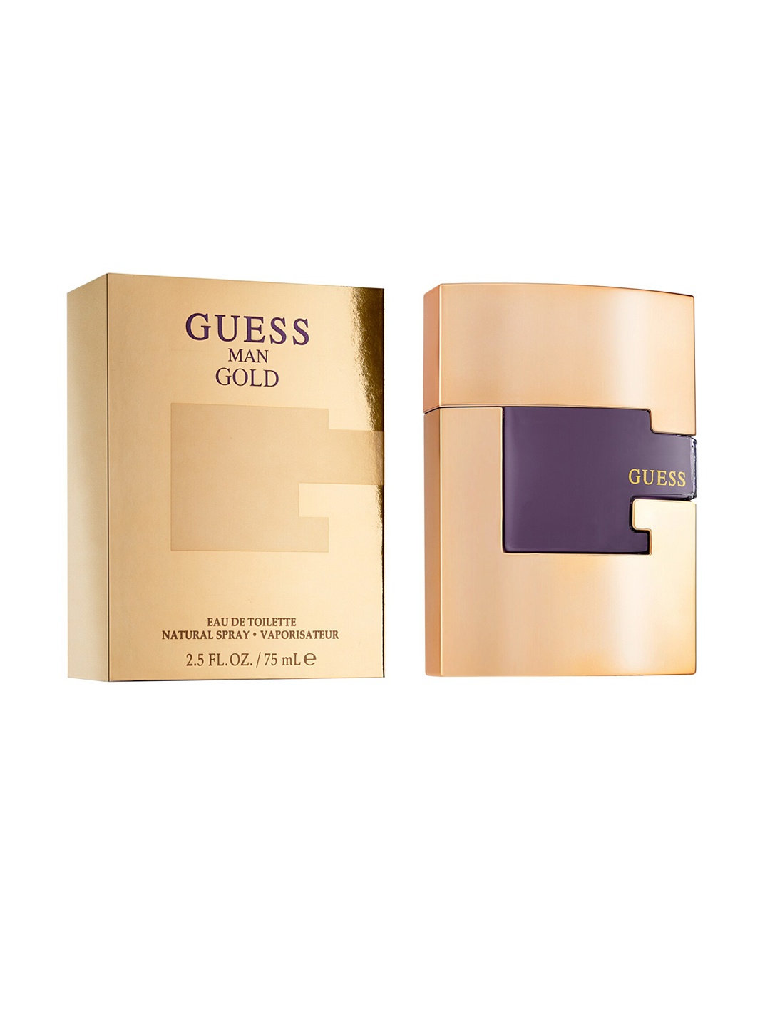 

GUESS Man Gold Eau de Toilette 75ml, Transparent