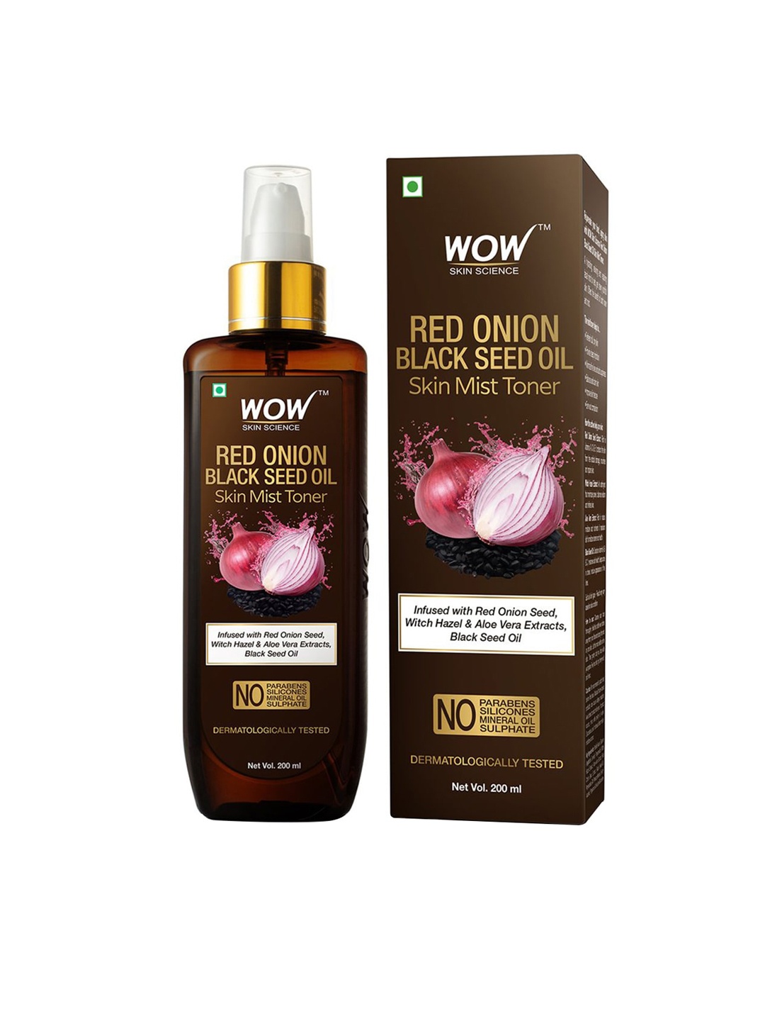 

WOW Skin Science Red Onion Skin Mist Toner 200ml, Transparent