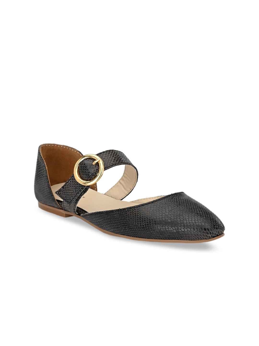 

El Paso Women Black Solid Ballerinas