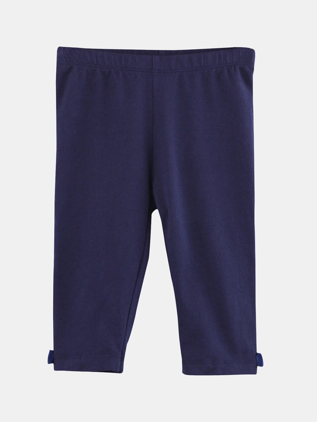

Beebay Girls Blue Solid Ankle-Length Leggings