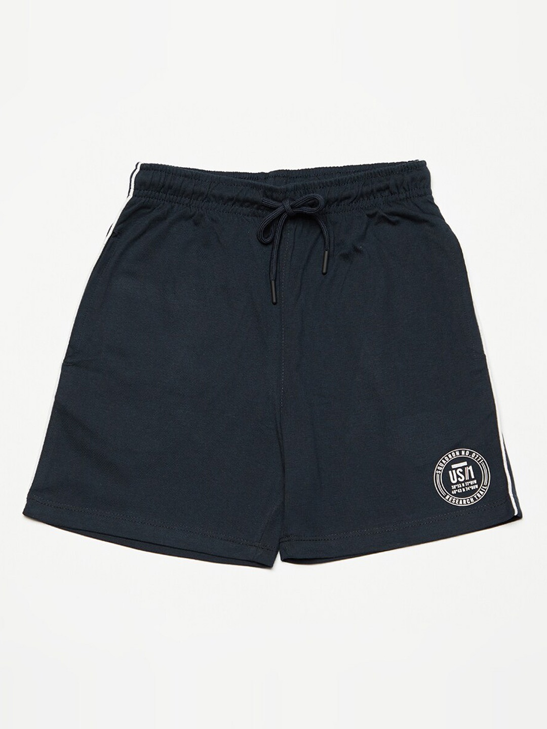 

Octave Boys Navy Blue Solid Regular Fit Regular Shorts
