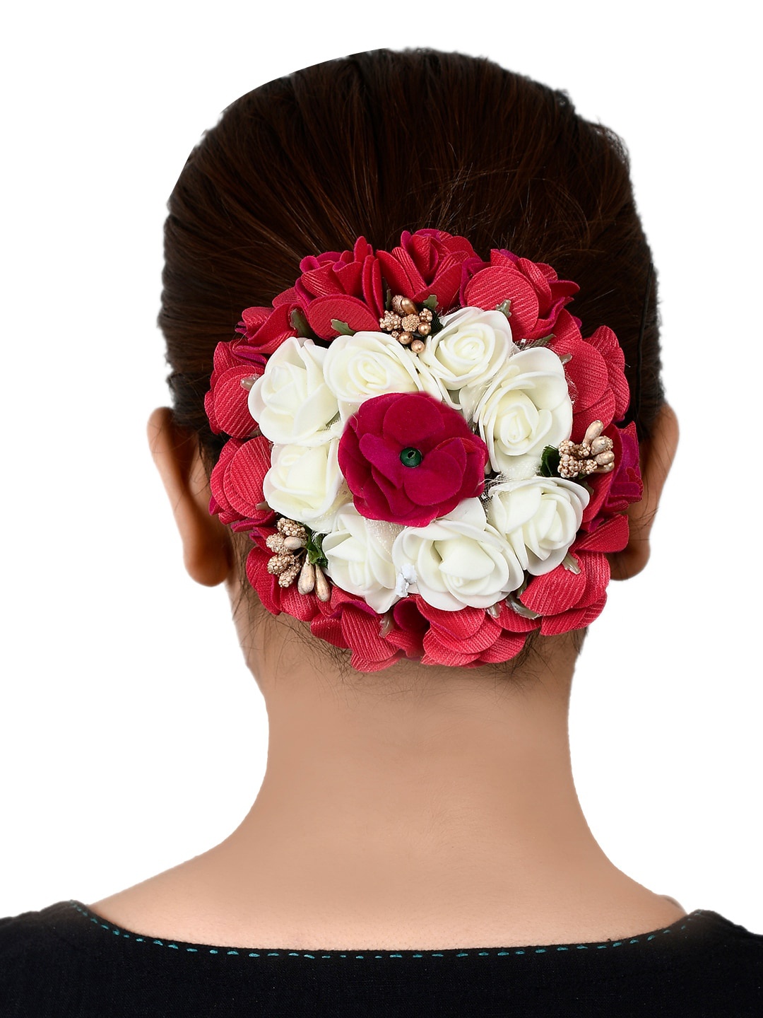 

Silvermerc Designs Red Embellished Ponytail Holders