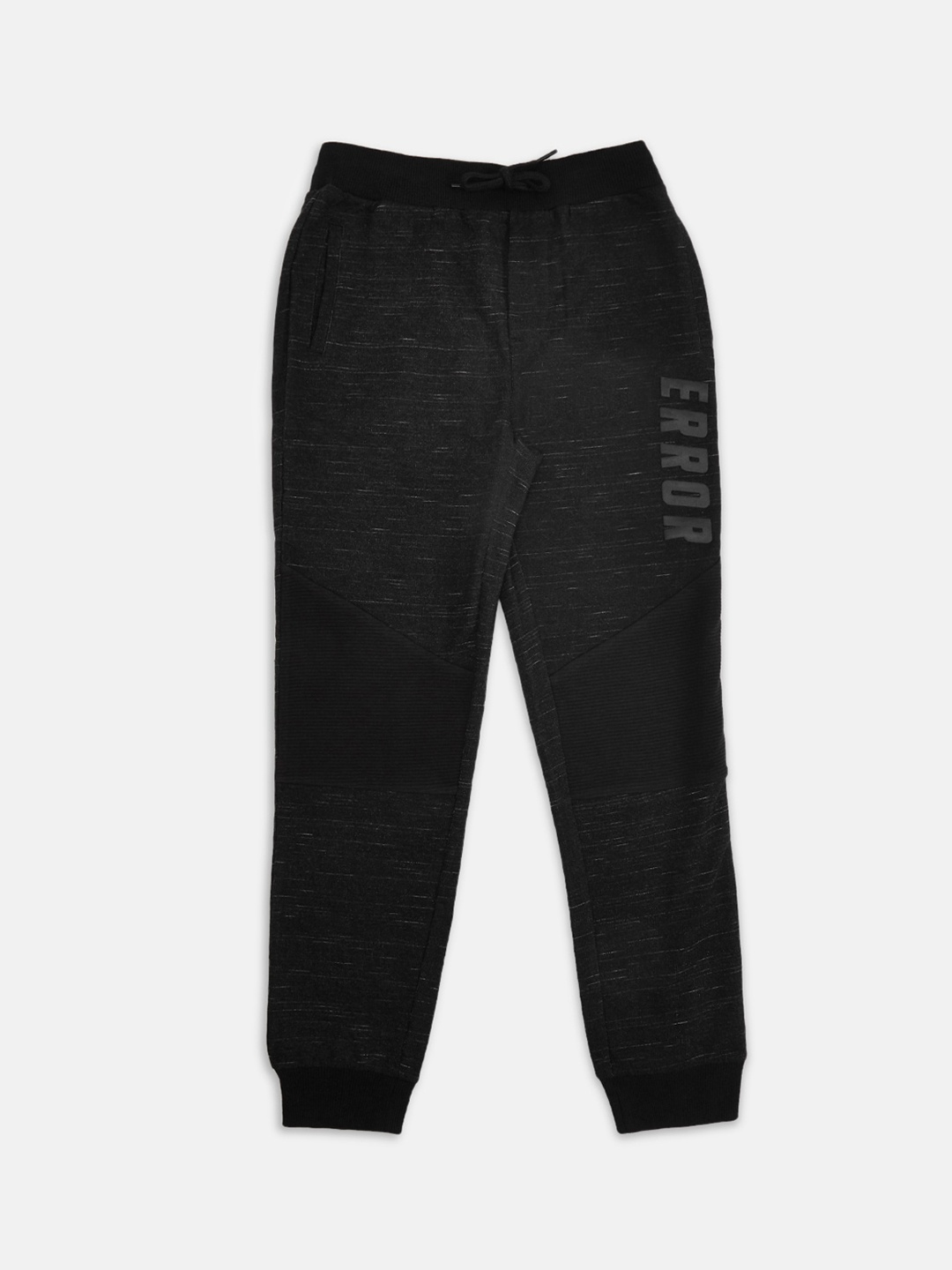Pantaloons Junior Boys Black Solid Joggers