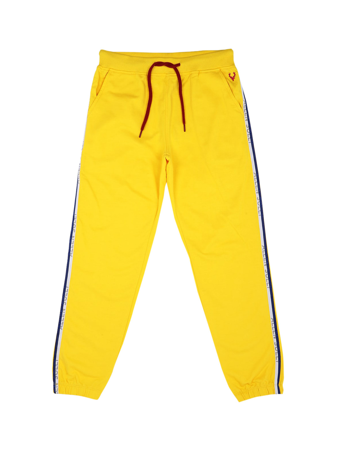 

Allen Solly Junior Girls Yellow Regular Fit Solid Joggers
