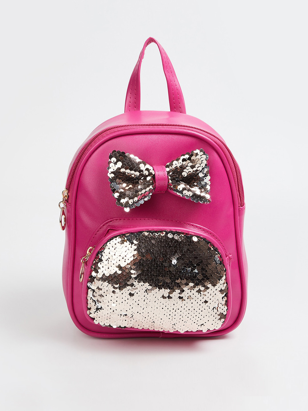 

Ginger by Lifestyle Women Pink Embellished Backpack