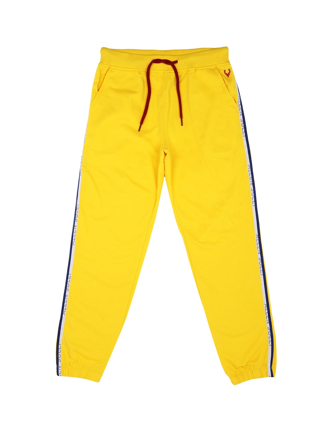 

Allen Solly Junior Girls Yellow Regular Fit Solid Joggers