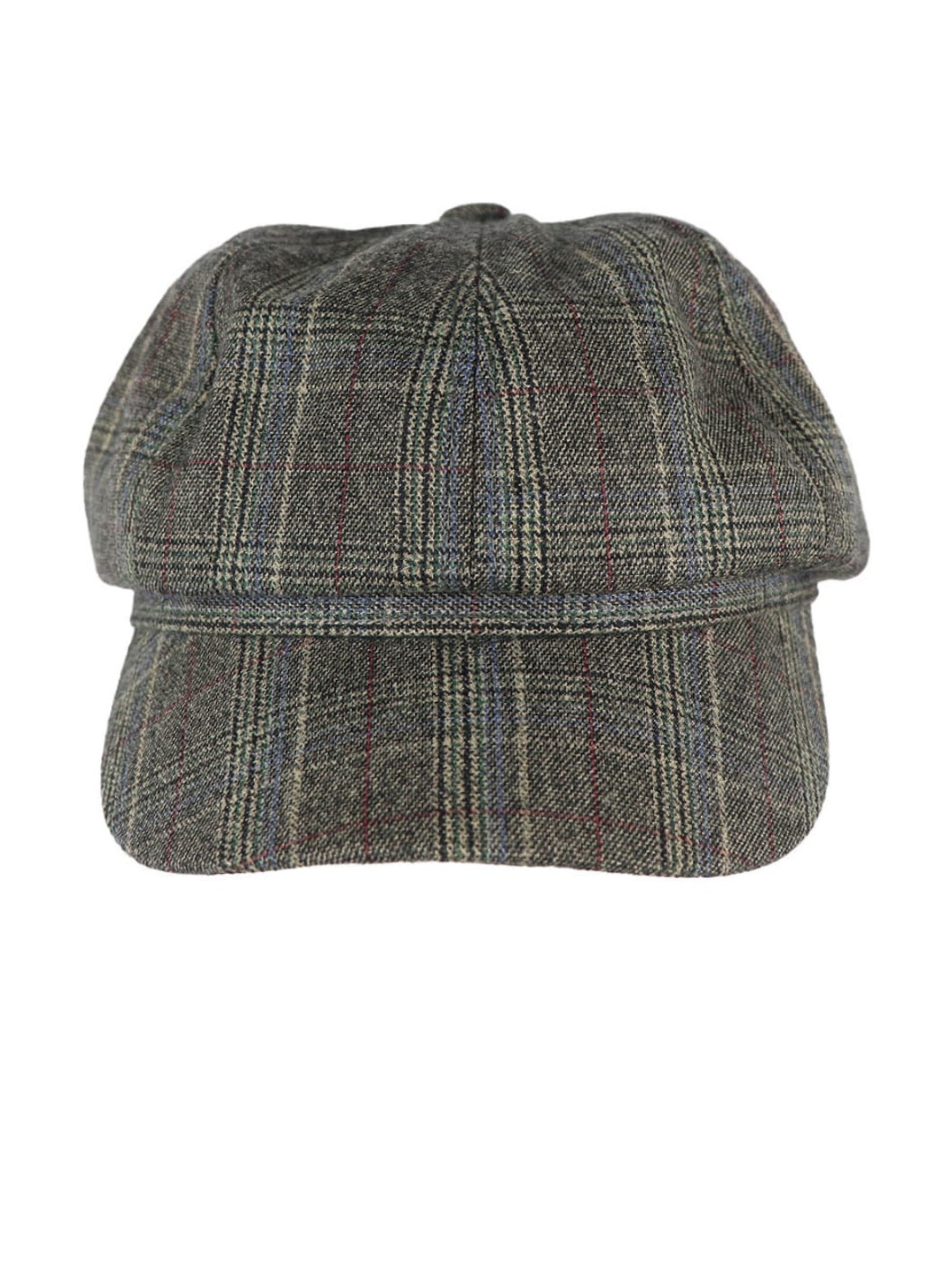 

iSWEVEN Unisex Grey & Blue Printed Visor Cap