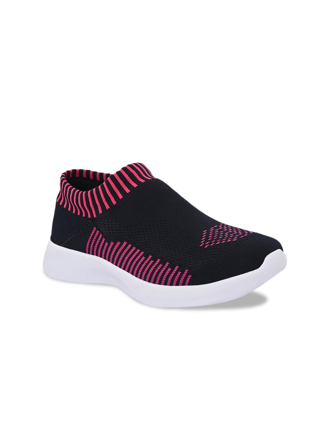 

TimberWood Women Black Textile Walking Shoes