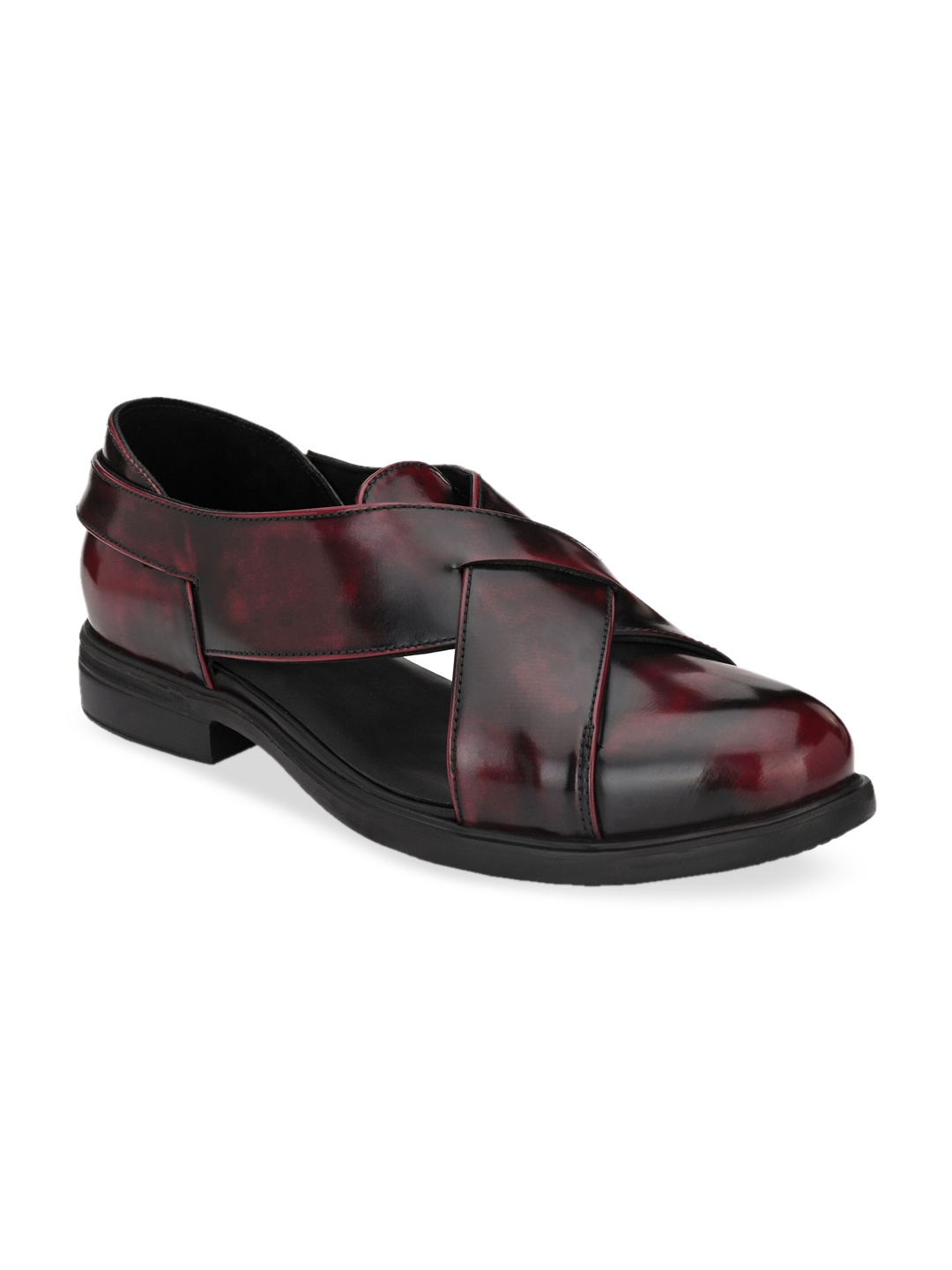 

Delize Men Burgundy Fisherman Sandals