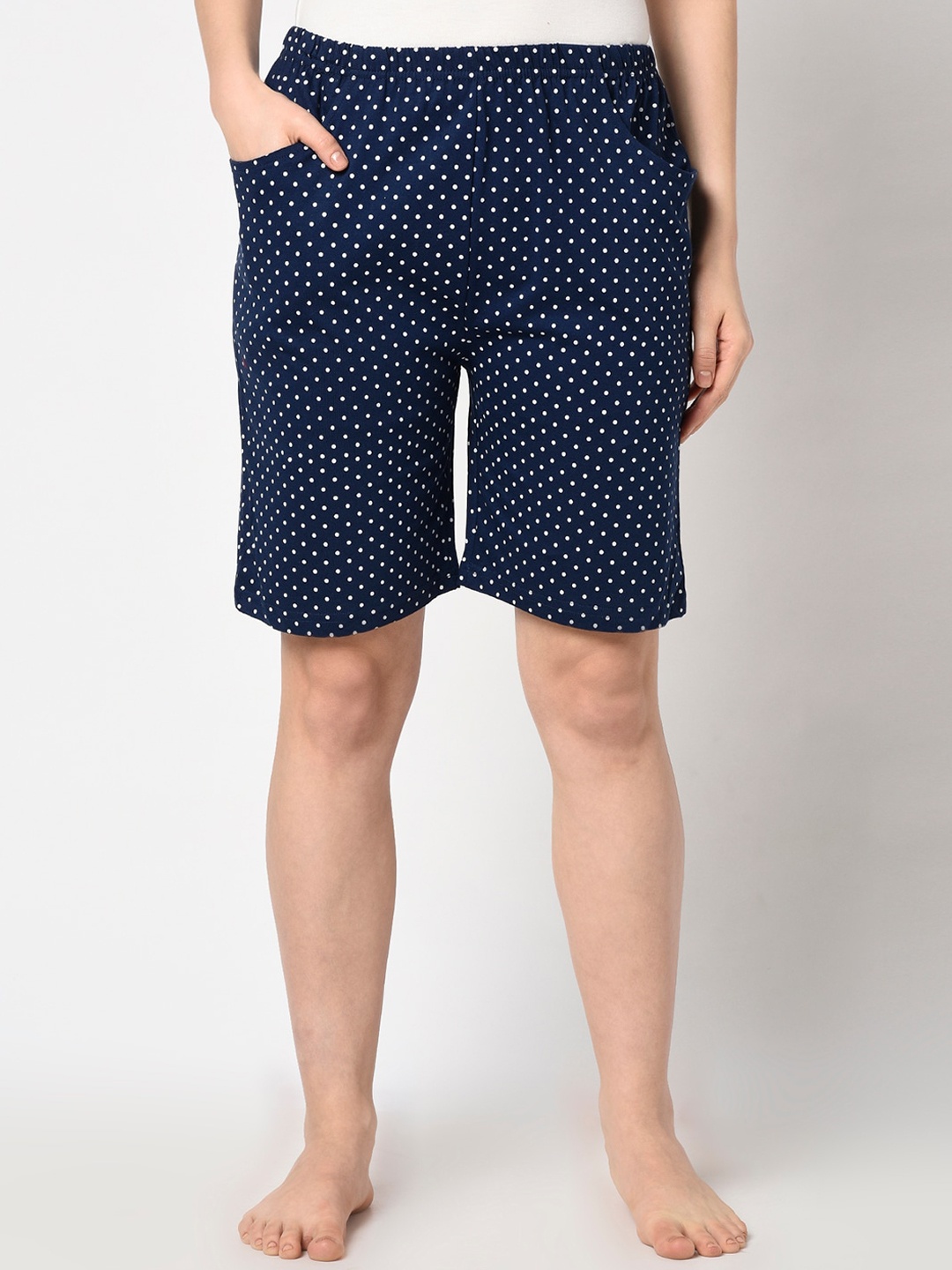 

Espresso Women Navy Blue Lounge Shorts