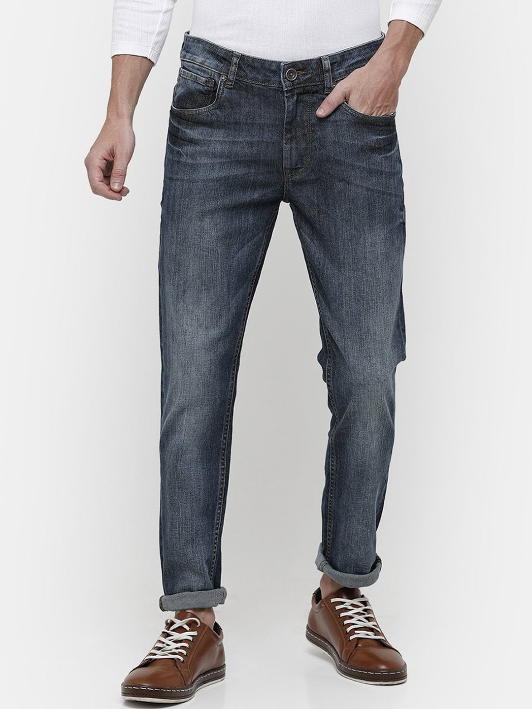

Voi Jeans Men Blue Skinny Fit Jeans