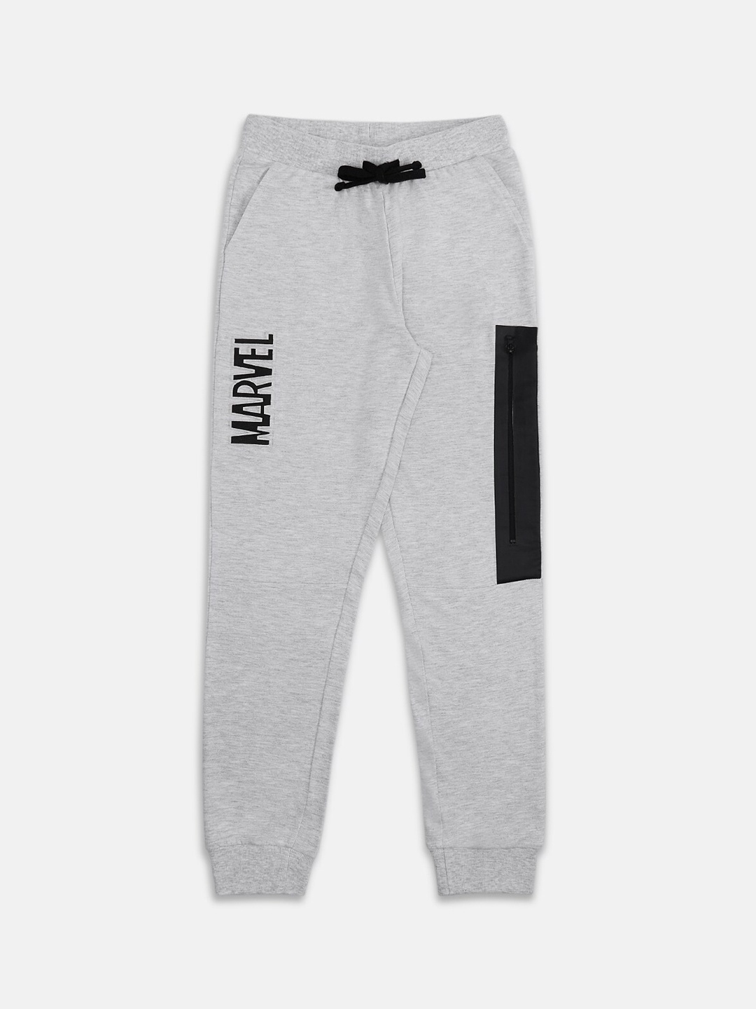 Pantaloons Junior Boys Grey Solid Slim Fit Joggers