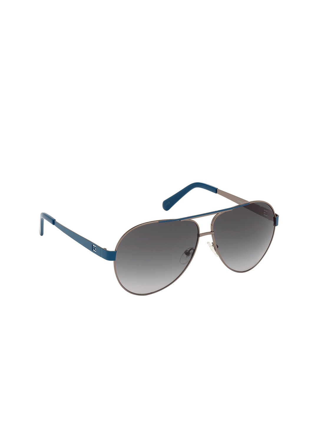 

Guess Men Oval Sunglasses GU6969 61 08C-Smoke, Grey