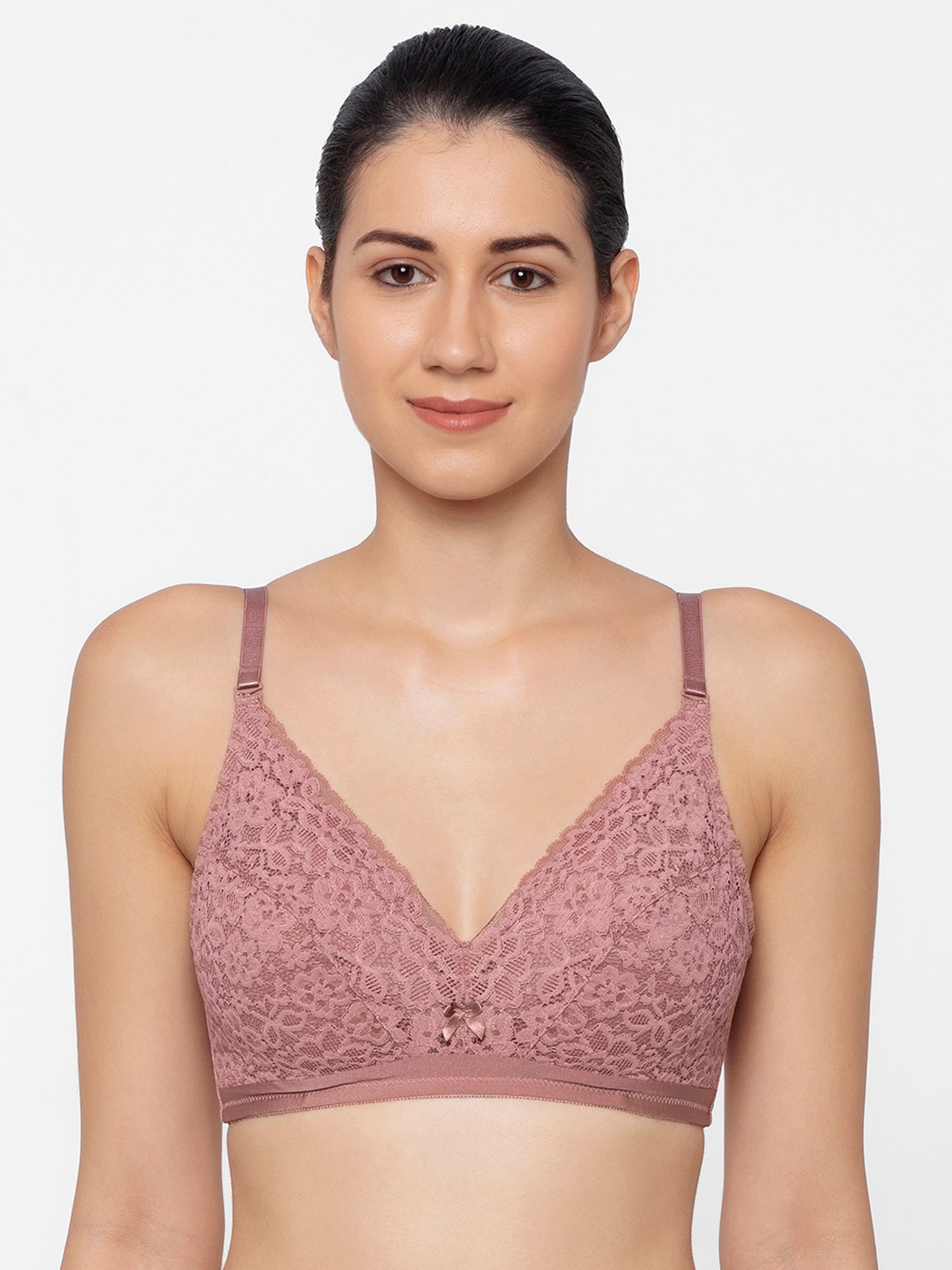

Triumph Fashion 132 Modern Padded Wireless Magic-Wire Shape-Up Support Bra, Violet