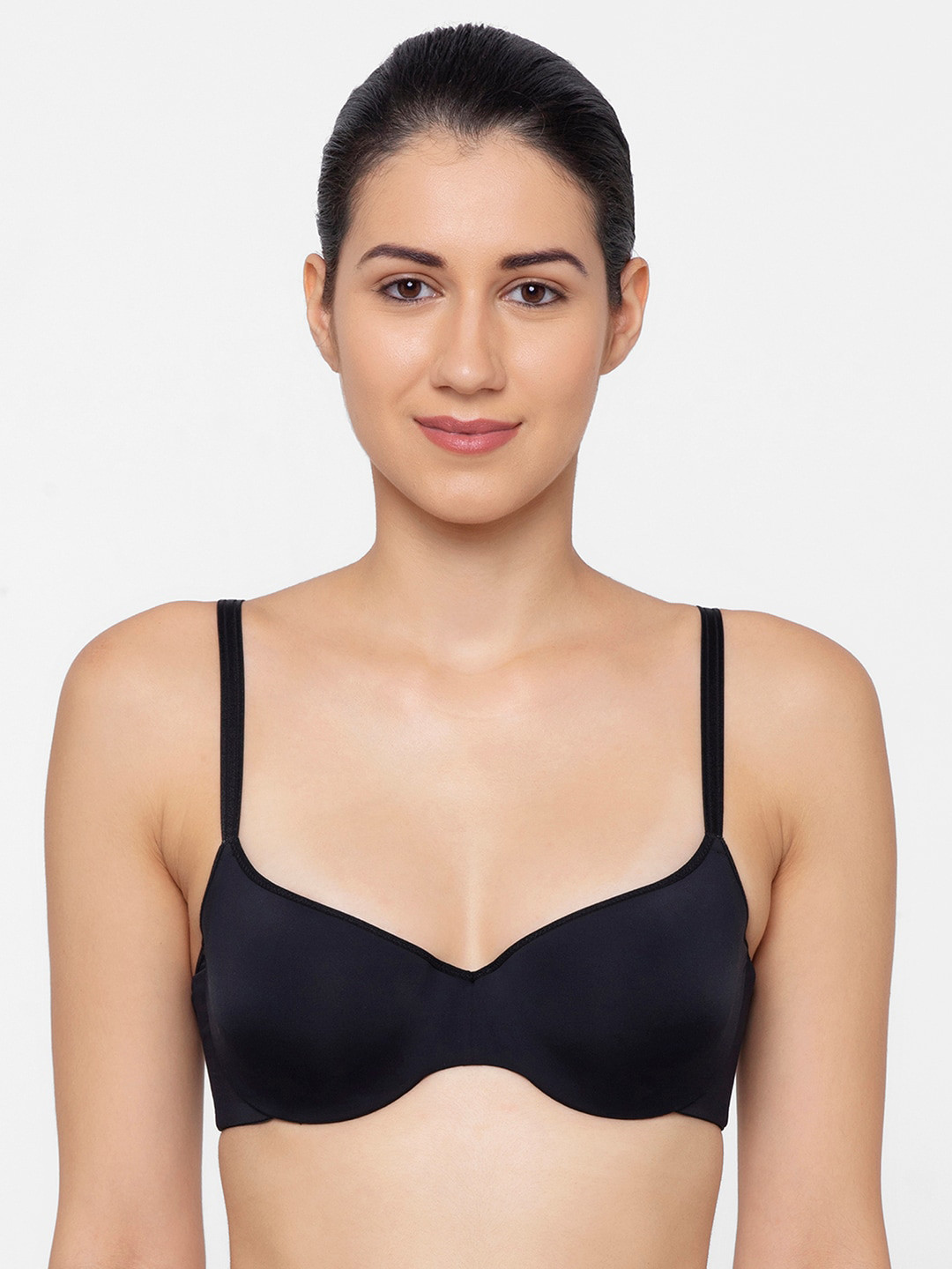 

Triumph Soft Touch Half Cup Wired Push Up Bra, Black