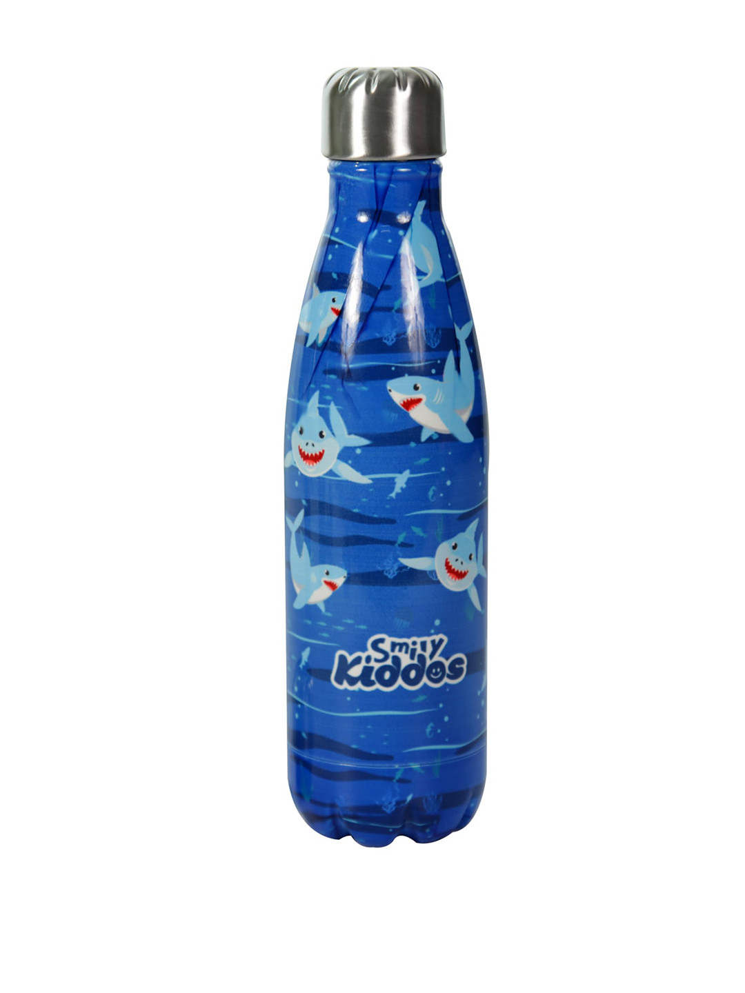 

Smily Kiddos Blue Shark Theme Steel Water Bottle