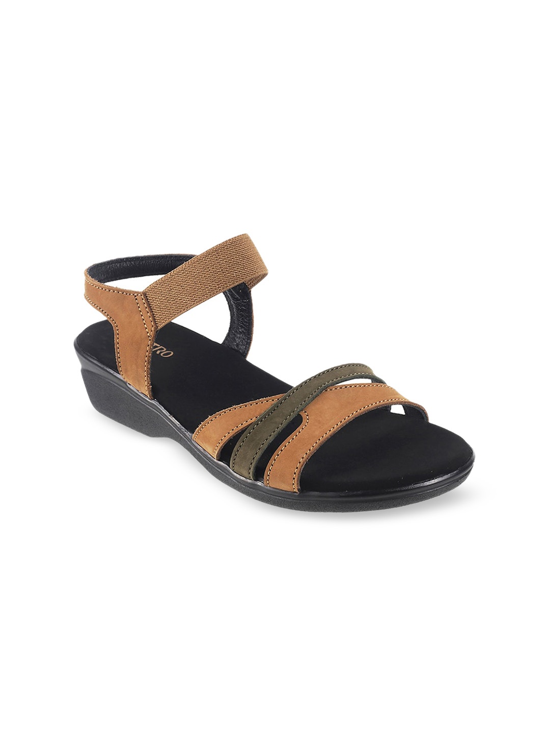 

Metro Women Beige Solid Suede Heels