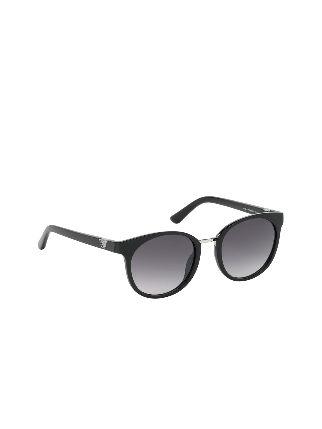 

GUESS Men Round Sunglasses GU7601 52 01B, Grey