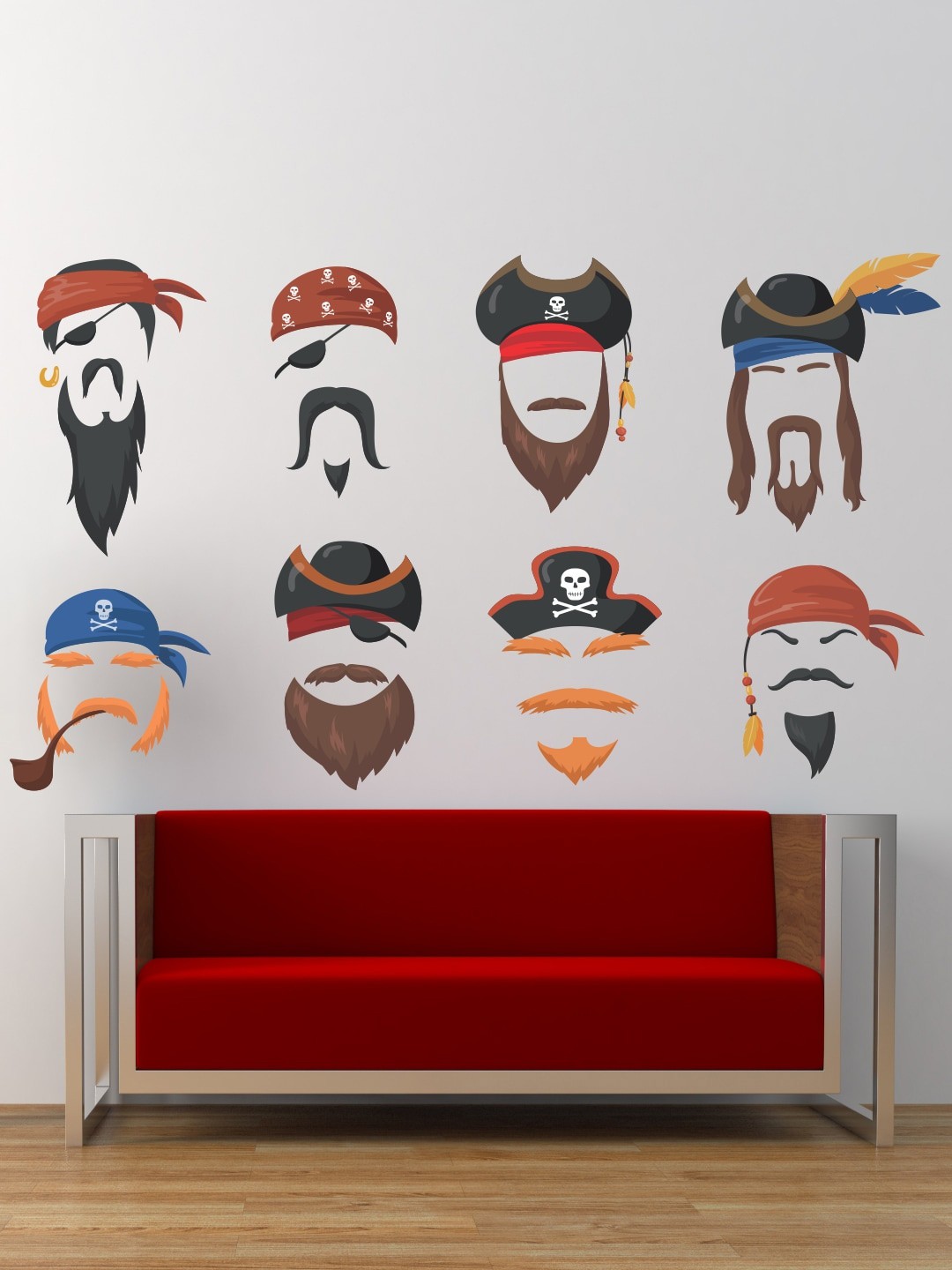 

WALLSTICK Vinyl Wall Sticker, Multi