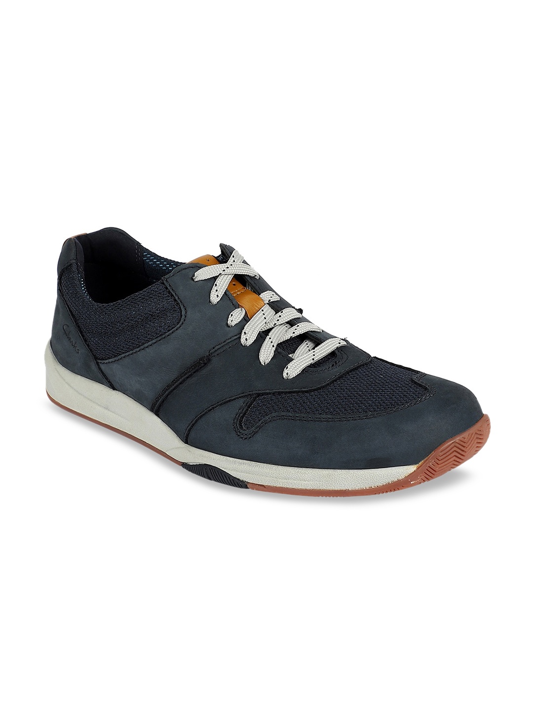 

Clarks Men Navy Blue Sneakers
