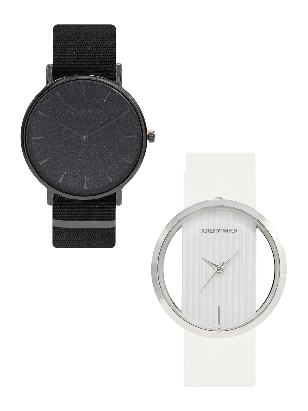 

Joker & Witch Taylor & Tami Couple Watches JWCW127, White