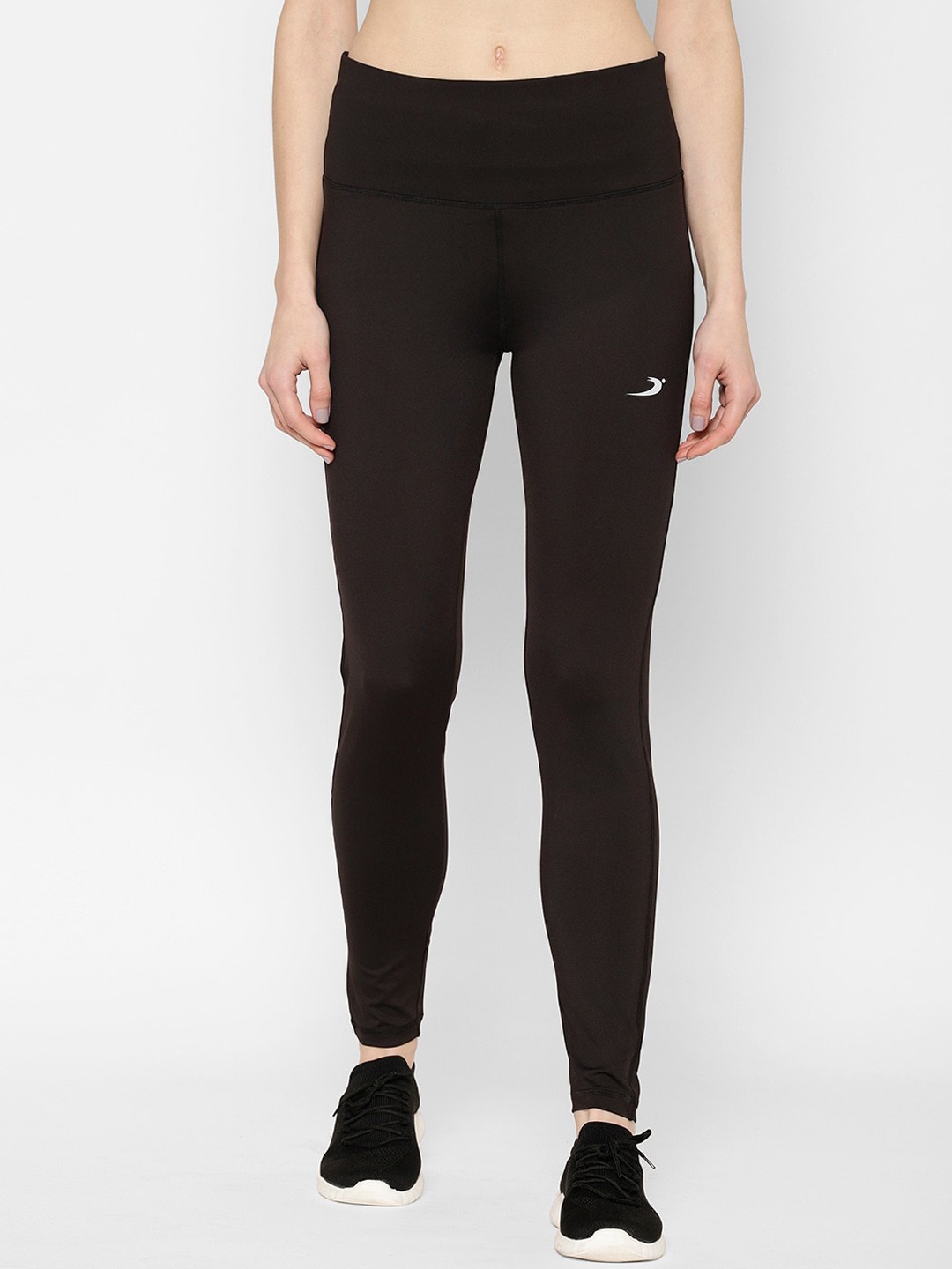 SAPPER Women Black Solid Elasticated Track Pant