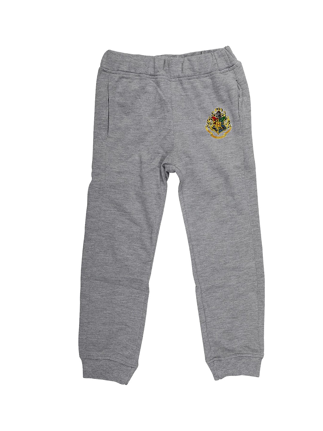 

Harry Potter Boys Grey Solid Straight-Fit Joggers