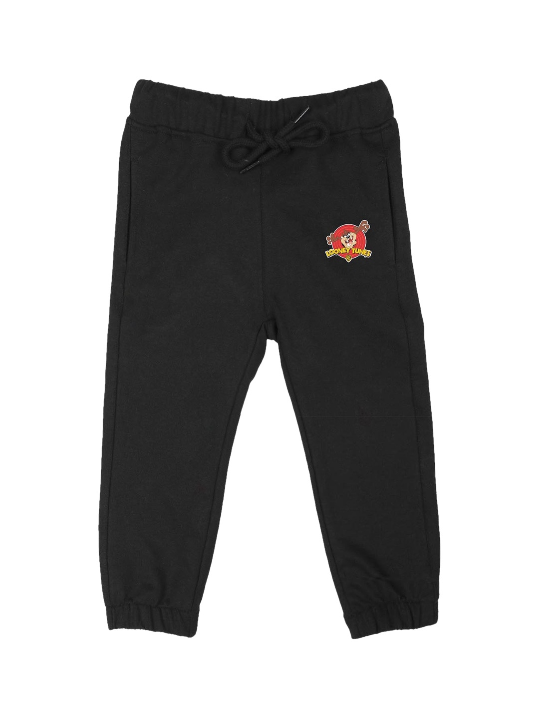 

Looney Tunes Boys Black Solid Joggers