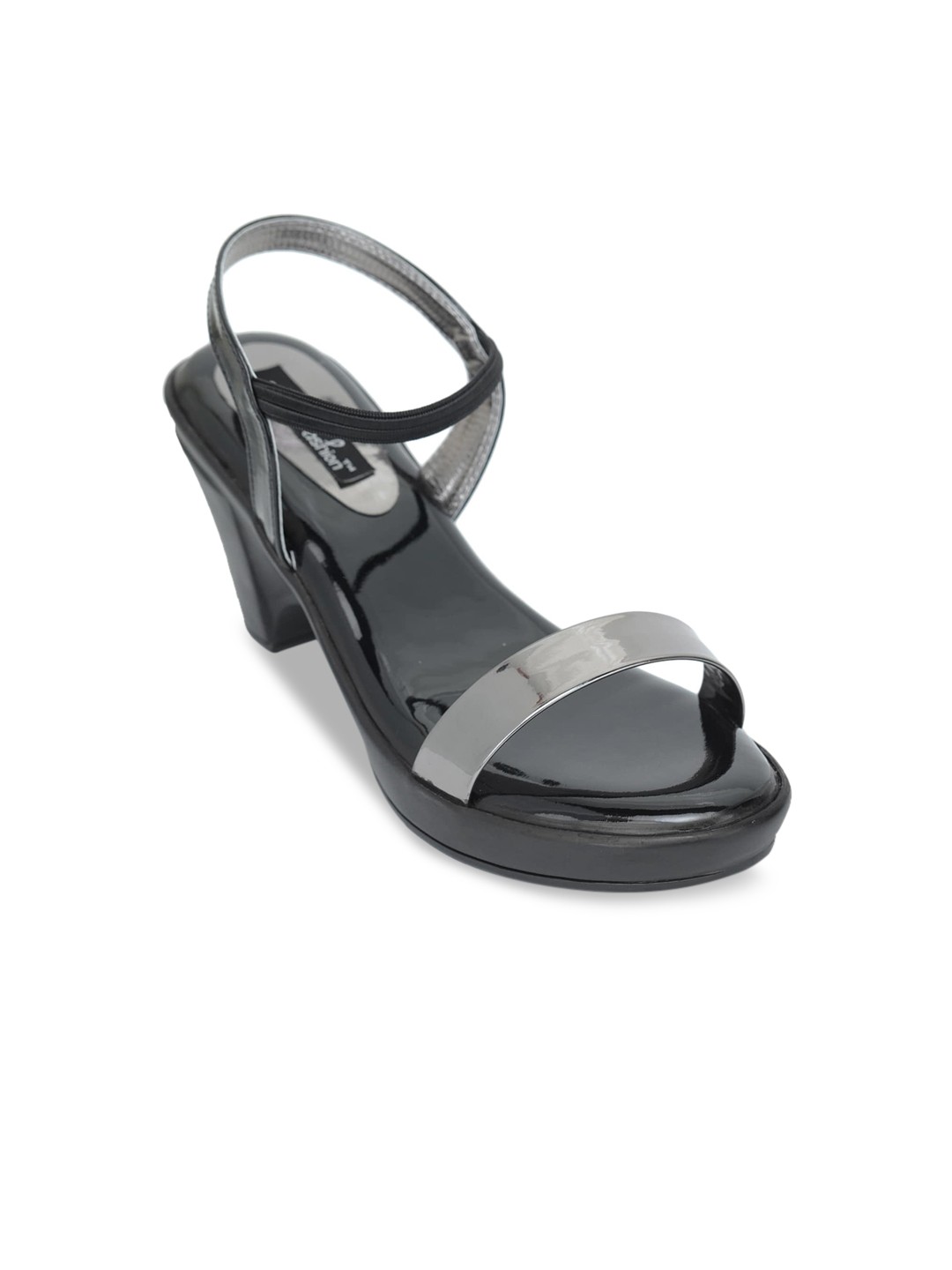 

Funku Fashion Women Black Colourblocked Platform Heels