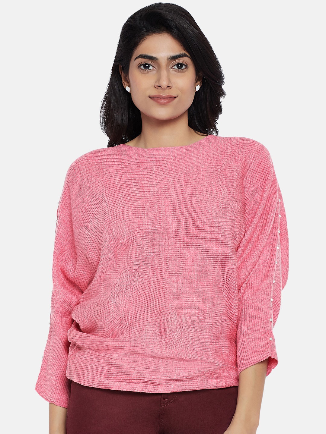 

Honey by Pantaloons Women Pink Solid
