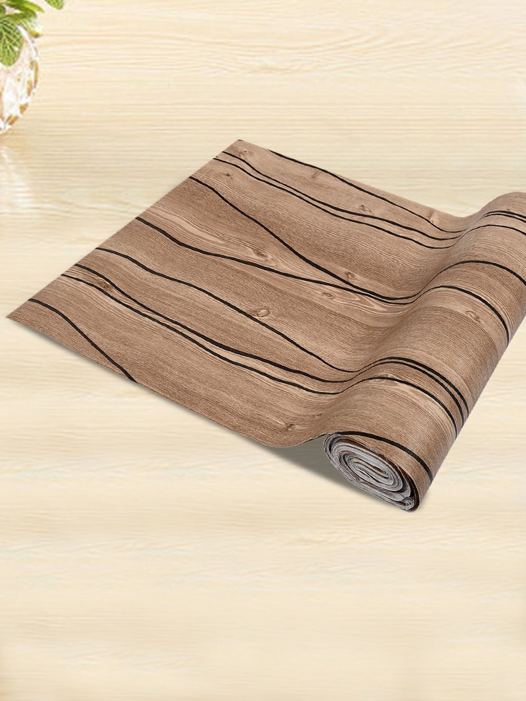 

Kuber Industries Brown & Black Printed Wardrobe Kitchen Drawer Shelf Liner