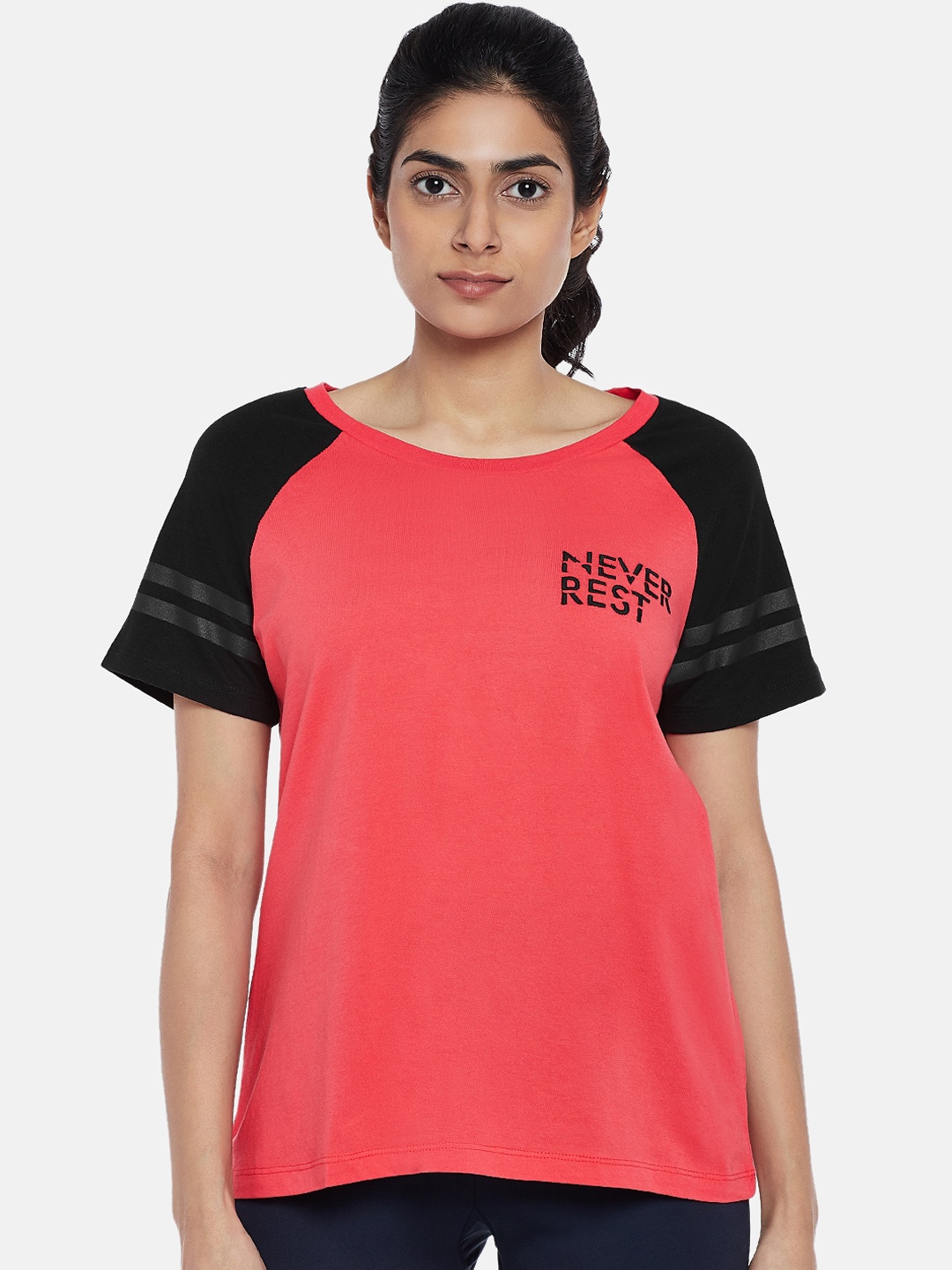 Ajile by pantaloons pink regular top