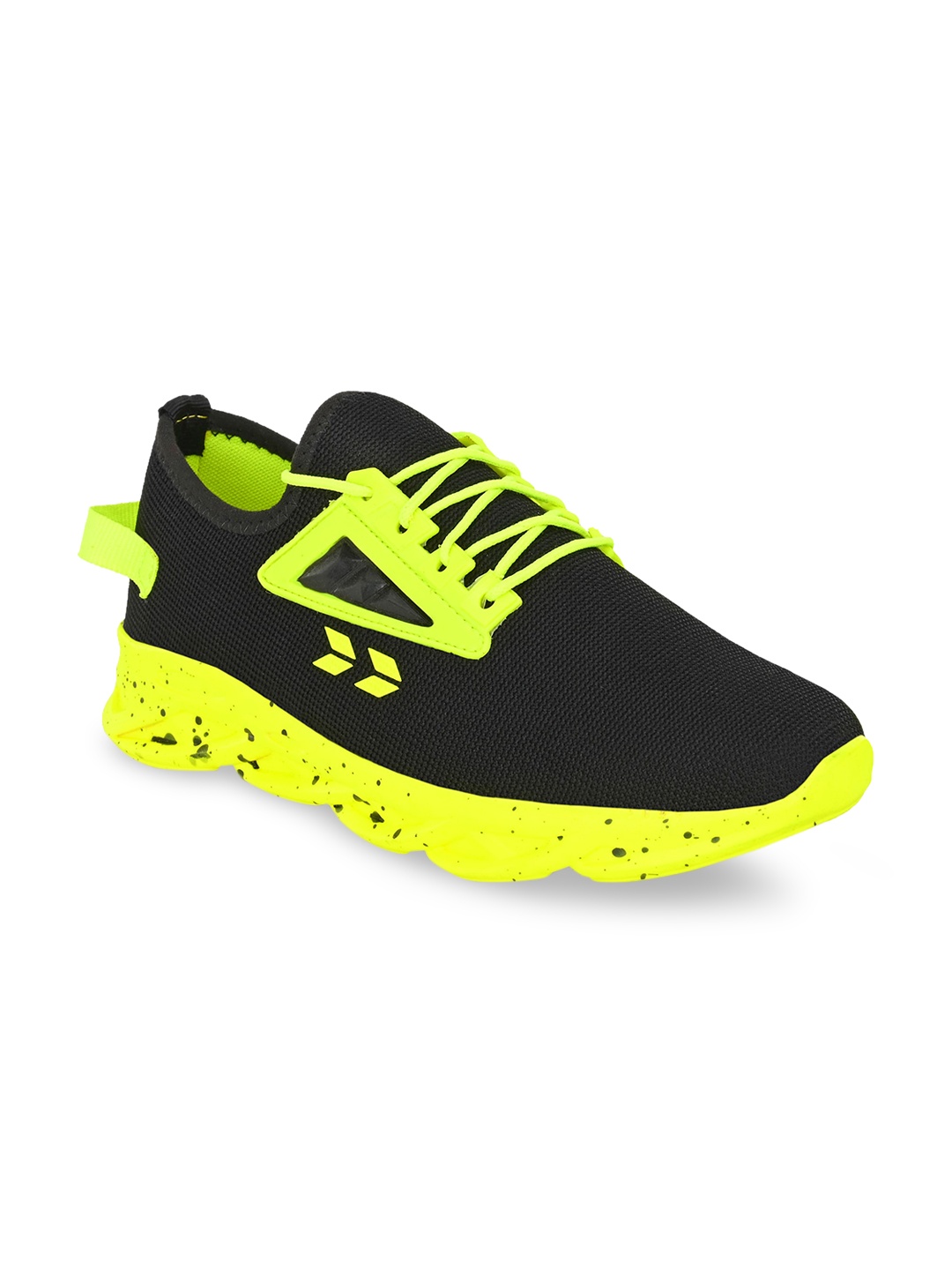 

Crew STREET Men Black Mesh Walking Shoes
