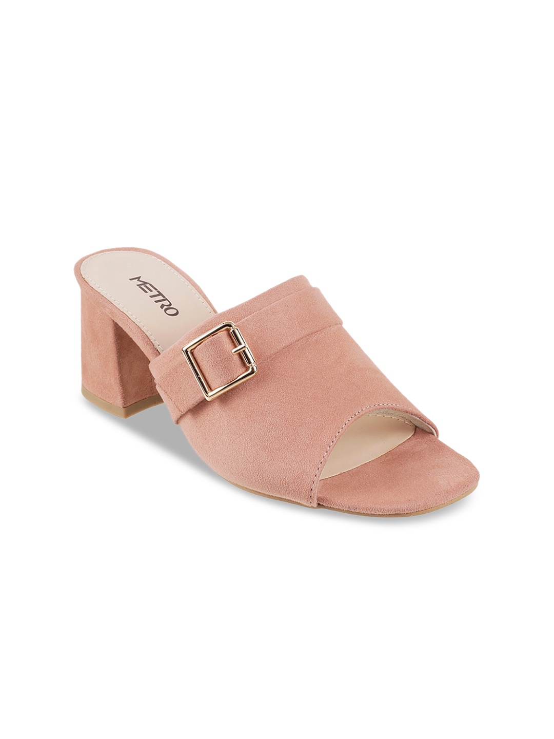 

Metro Women Pink Solid Heels