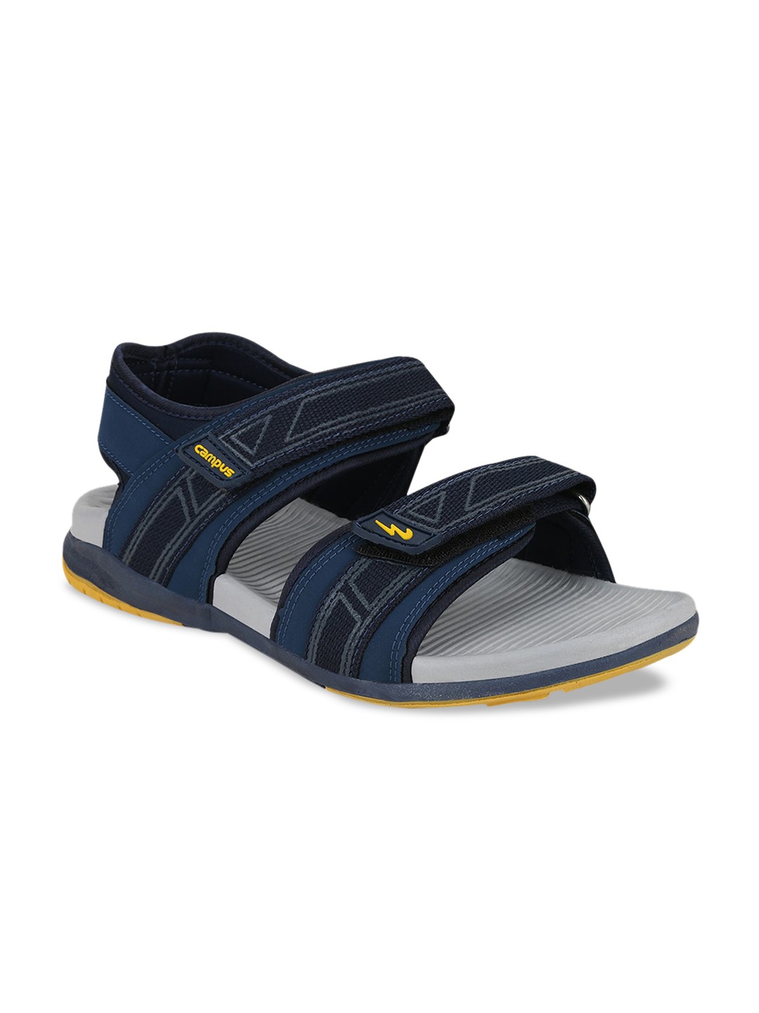 

Campus Men Navy Blue Comfort Sandals