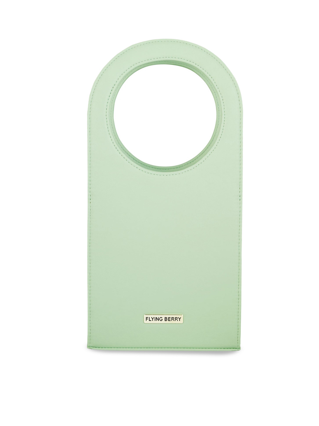 

FLYING BERRY Green Solid Sling Bag