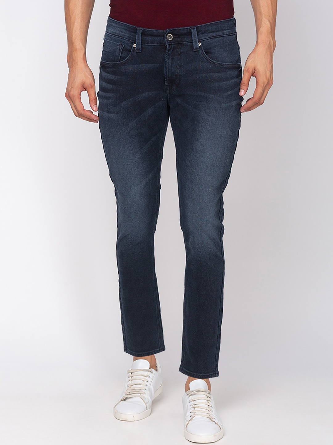 

SPYKAR Men Grey Skinny Fit Jeans
