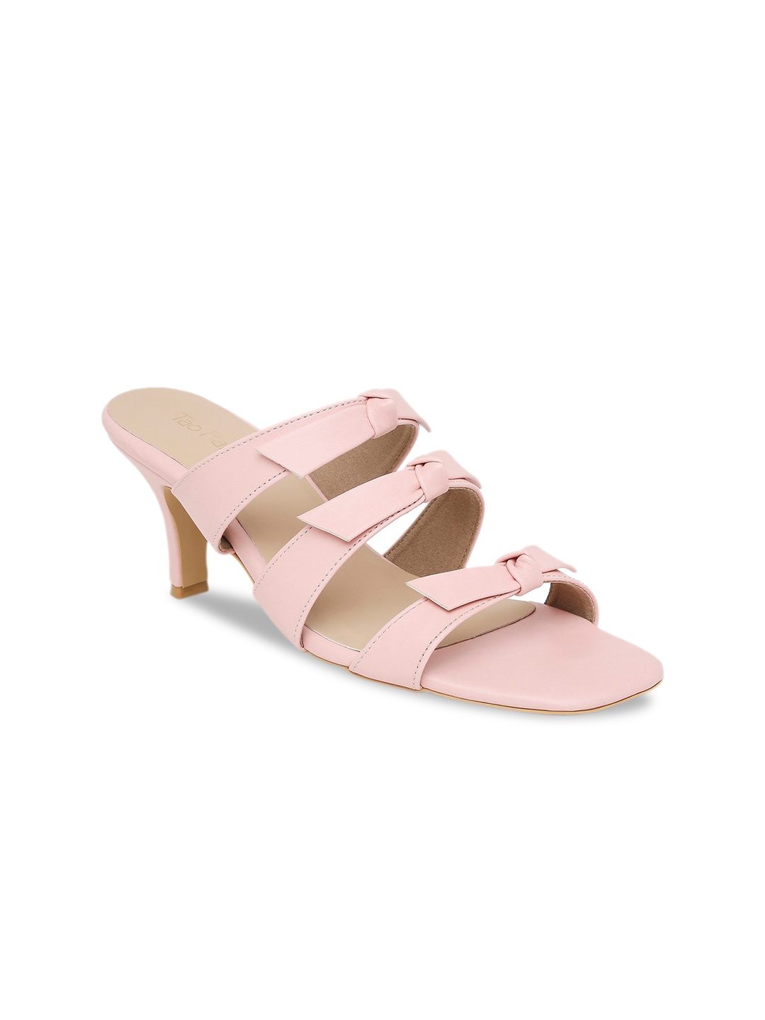 Tao Paris Women Pink Solid Sandals