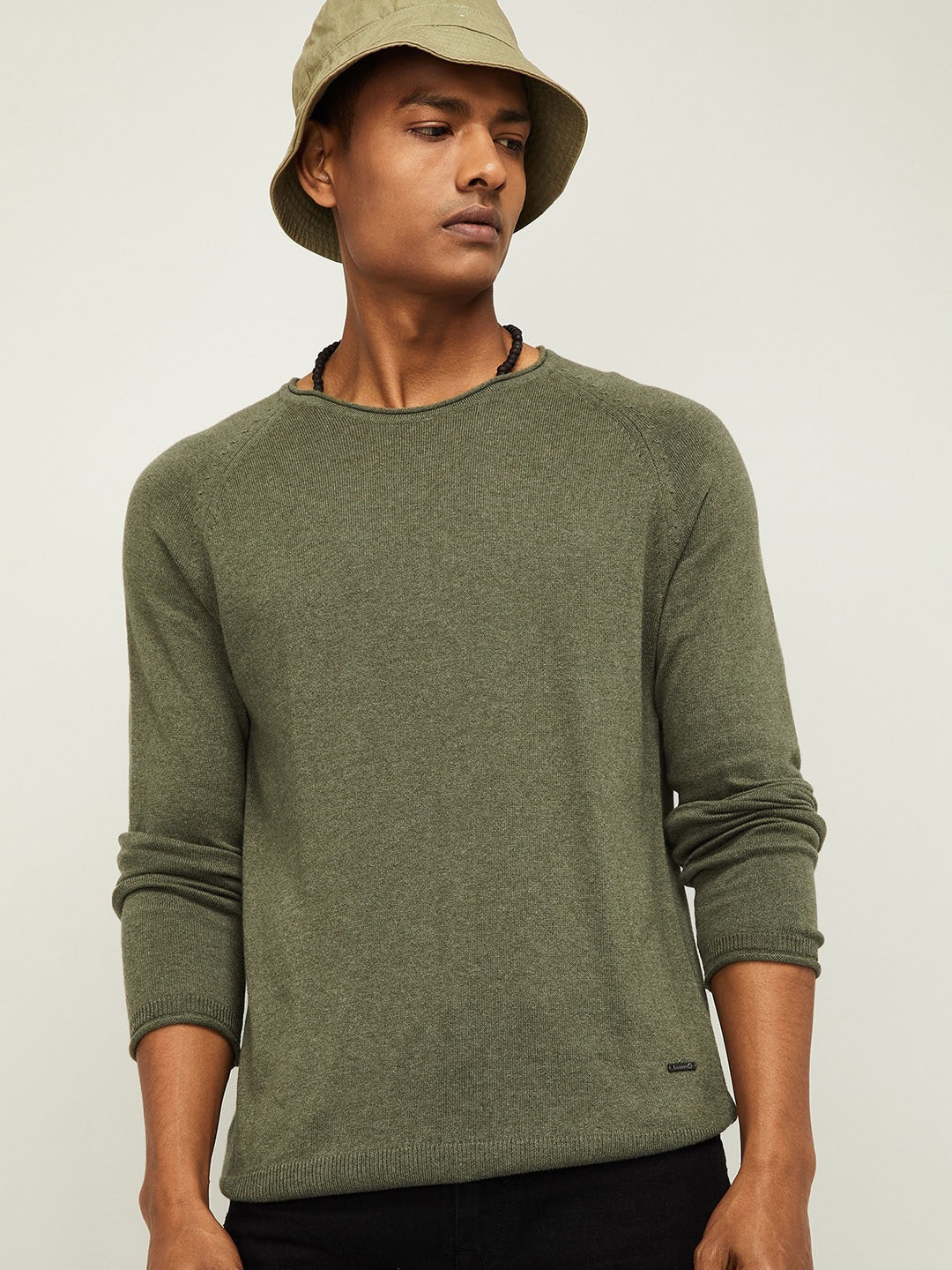 

Bossini Men Olive Solid, Brown